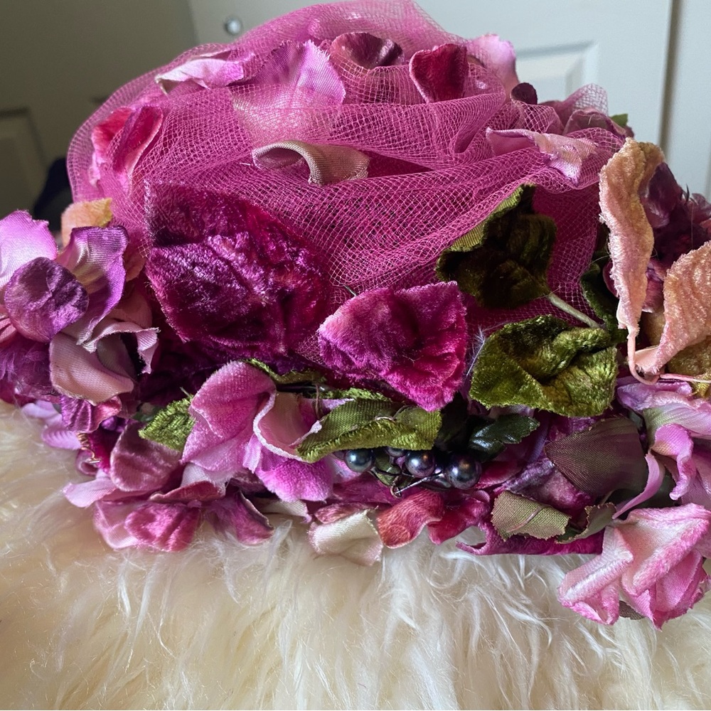 Christian Dior 1960’s Floral Caplet